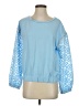Boston Proper Blue Sweatshirt Size S - photo 1