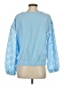 Boston Proper Blue Sweatshirt Size S - photo 2