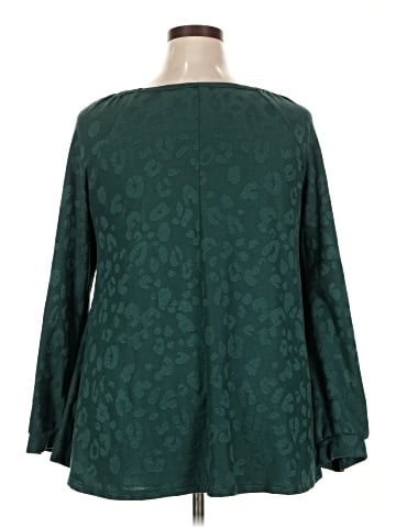 Peach Love Long Sleeve Blouse (view 2)