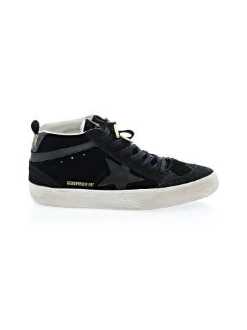 Golden Goose Velvet Mid Star Sneakers (view 1)