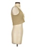 Unbranded 100% Elastane Tan Sleeveless Top Size Med - Lg - photo 4