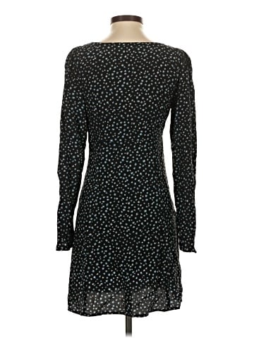 Madewell Seamed Long-Sleeve Mini Dress in Ditsy Floral (view 2)