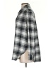 Athleta Plaid Gray Long Sleeve Button-Down Shirt Size S - photo 5