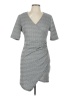 iris Houndstooth Gray Casual Dress Size L - photo 1
