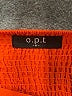 o.p.t Orange 3/4 Sleeve Blouse Size S - photo 4