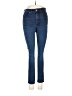 Express Solid Blue Jeans Size 4 - photo 1