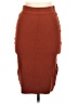 Leith Solid Brown Casual Skirt Size M - photo 1