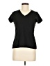 Max Studio 100% Cotton Black Short Sleeve Top Size M - photo 1