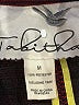 Tabitha 100% Polyester Chevron-herringbone Burgundy Blazer Size M - photo 6