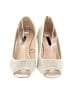 Quiz Ivory Silver Wedges Size EU 37 - photo 2