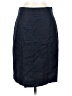 J.Crew 100% Linen Solid Blue Formal Skirt Size 2 - photo 1