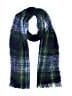 Unbranded Plaid Blue Scarf One size - photo 1