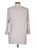 I Heart Ronson Gray 3/4 Sleeve Blouse Size L - photo 2