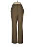 GOELIA Brown Wool Pants Size 8 - photo 1