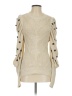Marie Oliver 100% Cotton Polka Dots Ivory Pullover Sweater Size S - photo 1