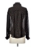 Free People 100% Polyester Polka Dots Black Long Sleeve Blouse Size XS - photo 2