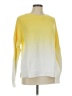 All Worthy Hunter McGrady Color Block Yellow Pullover Sweater Size M - photo 1
