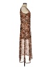 Louna Animal Print Brown Cocktail Dress Size M - photo 4