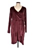 Serra Burgundy Casual Dress Size L - photo 1