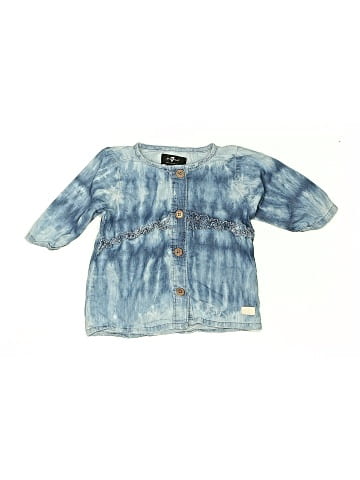 7 For All Mankind 3/4 Sleeve Button-Down Shirt (view 1)