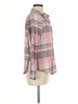 Unbranded Plaid Pink Long Sleeve Blouse Size M - photo 4