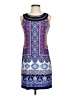 Studio One Paisley Purple Casual Dress Size XS (petite) - photo 1