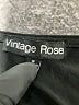 Vintage Rose Black Short Sleeve Top Size 1X - photo 7