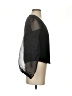 Roommates Black Long Sleeve Blouse Size S - photo 4