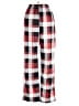 Unbranded Checkered-gingham Red Casual Pants Size S (estimated) - photo 2