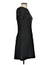Ann Taylor LOFT Tweed Black Casual Dress Size 0 - photo 4