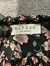 Hayden 100% Polyester Floral Black Long Sleeve Blouse Size L - photo 7