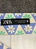 Zara 100% Polyester Argyle Blue Casual Pants Size XS - photo 4