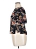 Assorted Brands Black Short Sleeve Blouse Size M (estimated) - photo 5