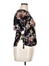 Assorted Brands Black Short Sleeve Blouse Size M (estimated) - photo 4