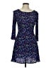 Gap Floral Blue Casual Dress Size 6 - photo 1