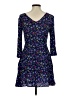 Gap Floral Blue Casual Dress Size 6 - photo 2