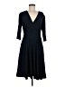 Audrey Whitmore Solid Black Cocktail Dress Size M - photo 1