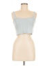 Shein 100% Acrylic Blue Sleeveless Top Size M - photo 1