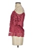 Miss Chievous 100% Polyester Burgundy 3/4 Sleeve Blouse Size XS - photo 5