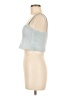Shein 100% Acrylic Blue Sleeveless Top Size M - photo 5