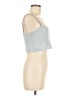 Shein 100% Acrylic Blue Sleeveless Top Size M - photo 4