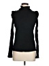 AMO 100% Cotton Black Long Sleeve Turtleneck Size M - photo 1