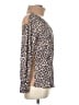Assorted Brands Animal Print Tan Pullover Sweater Size M - photo 4