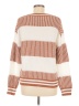 Unbranded Stripes Ivory Pullover Sweater Size M - photo 2