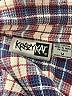 Krazy Kat Plaid Burgundy Long Sleeve Button-Down Shirt Size M - photo 7