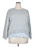 POPSUGAR Gray Sweatshirt Size XXL - photo 1