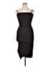 Shein 100% Polyester Black Brown Cocktail Dress Size 4 - photo 1