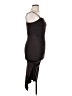 Shein 100% Polyester Black Brown Cocktail Dress Size 4 - photo 4