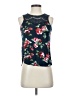 Ambiance 100% Rayon Blue Sleeveless Blouse Size S - photo 1