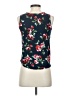 Ambiance 100% Rayon Blue Sleeveless Blouse Size S - photo 2